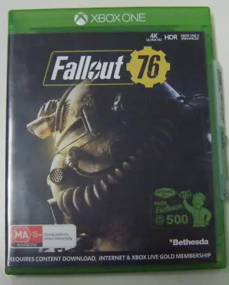 XBOX ONE Game - Fallout 76 • $11.99