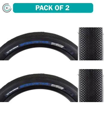 Pack Of 2 Vee Tire & Rubber Speedster 26x3.5 Clincher Fold TPI 20 Black/Black • $128.10