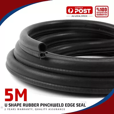 5M Car Ute SUV Wagon Frame Rubber O U Style Channel Edge Trim Seal Trunk Strip • $36.46