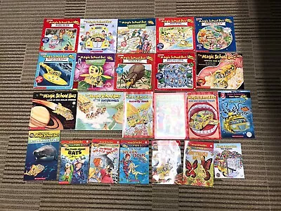 23 Book Mixed Lot THE MAGIC SCHOOL BUS SCHOLASTIC CHILDRENS PAPERBACK Chapter • $26