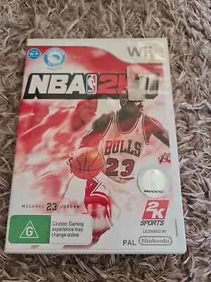 NBA 2K11 Nintendo Wii MJ Cover  • $10