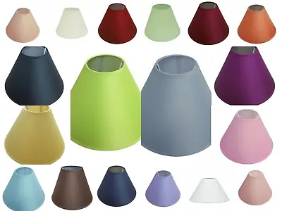 Coolie Hanging Ceiling Pendent And Table Lamp Light Shade Plain Colour Lampshade • £7.95