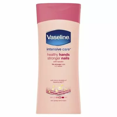 Vaseline Intensive Care Healthy Hands Stronger Nails Moisturiser - 200ml • £5.59