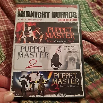 Midnight Horror Collection: Puppet Master (DVD 2010) No Scratches On The DVD  • $0.99