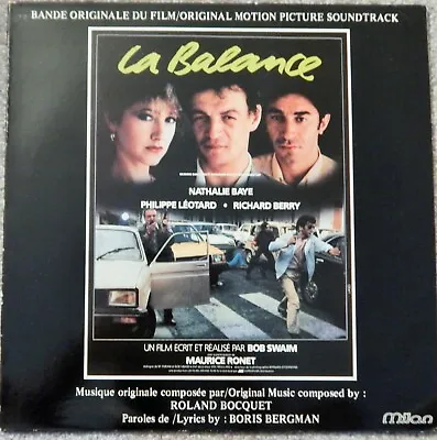 Balance (1982 Roland Bocquet) Mint Soundtrack Vinyl Nathalie Baye R Berry • $32.96