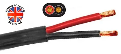 Thin Wall TWIN CORE Cable 2 X 2.5mm² (13AWG) 29amp Auto Marine  TCC225TW • £15.70