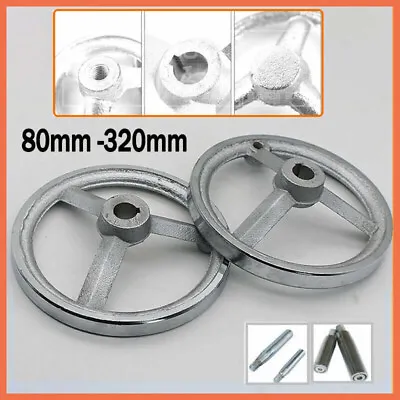 Handwheel Machine Milling Lathe Resettable Cast Iron Tailstock Chrome 80mm~320mm • $4.45