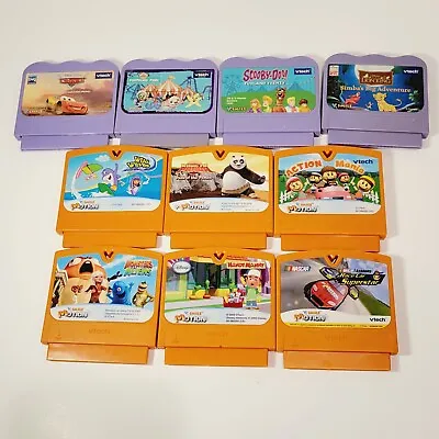 VTech V.Smile & Motion Learning System Video Games Cartridges Lot Of 10 • $18.99