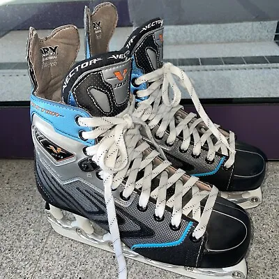 EUC Awesome CCM Vector V 10 Mens Hockey Ice Skates NHL Skate Sz 7 Shoe Sz 8.5 • $155