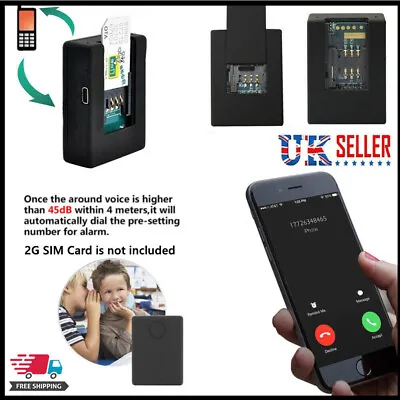 £11.89 • Buy Upgrade Pickup MINI GSM AUDIO LISTENING BUG SENSITIVE MICROPHONE Bug Device~N9