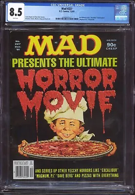 Mad #227 CGC 8.5 Very Low Census Horror Cover 2nd Highest Graded! (1/3) • $105