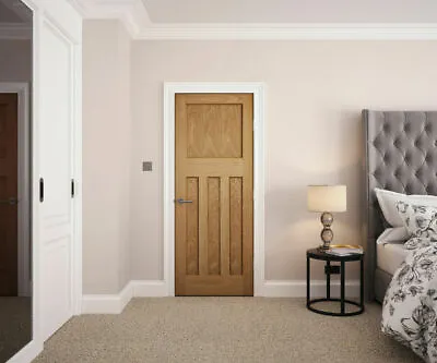 Edwardian Style Oak Solid Internal Doors • £87