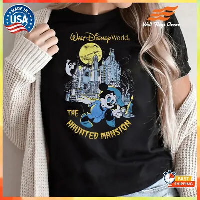 $17.99 • Buy Disney The Haunted Mansion Vintage Retro Halloween T-shirt S-5XL