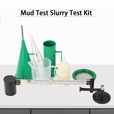 3pcs/set Mud Test Slurry Test Kit Mud Hydrometer+Sand Flow Meter +Mud Viscometer • $84.55