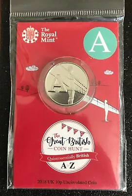  A-z 10p Coins 2018 Uncirculated In Mint Sealed Bags • £6.99