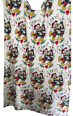 Disney Primark Mickey And Minnie Mouse Christmas Fleece Blanket Throw 112 X 170 • £9.99