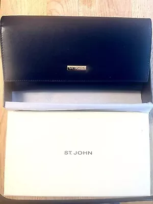 St John Clutch Purse Navy • $125