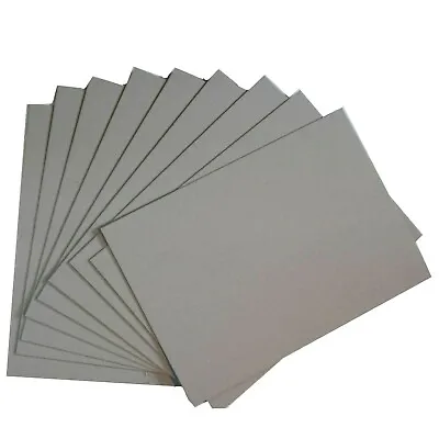 10 X Greyboard 1.5mm Thick Card Grey Board Recycled Backing Modelling 1500 MIC • £4.99