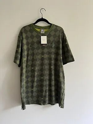 Manchester United Nike T-Shirt | Men's XXL | NWT | Green Checkered Shirt • $30