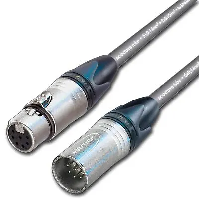 M Audio Sputnik 7 Pin XLR Tube Microphone Cable. Neutik. Sommer Octave Mic Lead • $118.02