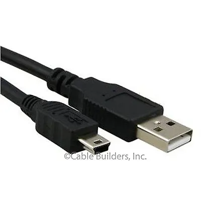 Usb Camera Cable 6ft Cord Usb 2.0 High Speed Type A Male To Mini-b 5p Male • $6.49