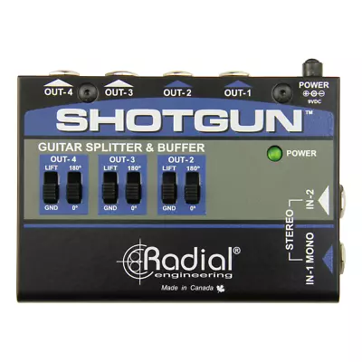 Radial Engineering Shotgun 4 Channel Amp Driver • $219.99