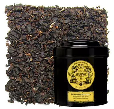 ‎Mariage Freres - ENGLISH BREAKFAST TEA - Loose Tea Tin 100gr/ 3.5oz • $33.95