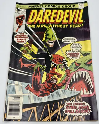 Marvel Comics 1976 Daredevil #137 App Of The Jester Vintage • $9.37