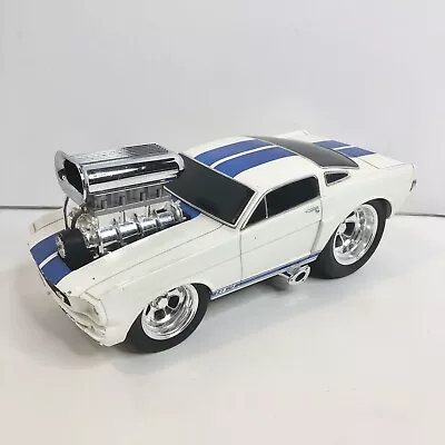 Ford Mustang GT 350 Maisto Muscle Machines 1:18 Diecast Car White/Blue - READ • $24.99