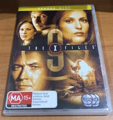 The X-Files : Season 9 (2001 : 5 Disc DVD Set) Very Good Condition Region 4 • $10
