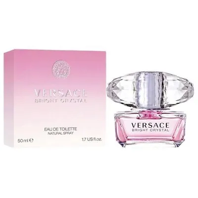 Versace Bright Crystal 50ml EDT Womens 100% New & Sealed RRP $125 • $80