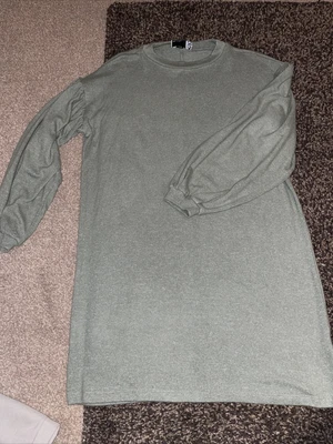 £8.50 • Buy ASOS DESIGN Olive Green Jumper Dress