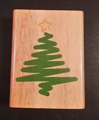 Canadian Maple Collection Christmas Tree Rubber Stamp Free Shipping   • $6.99