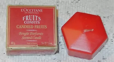 L'occitane Candied Fruits Mini Travel Candle Limited Edition 2.1 Oz/60g Rare Nib • $24.99