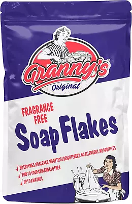 Granny'S Natural Fragrance Free Soap Flakes Vegan Friendly • £8.61
