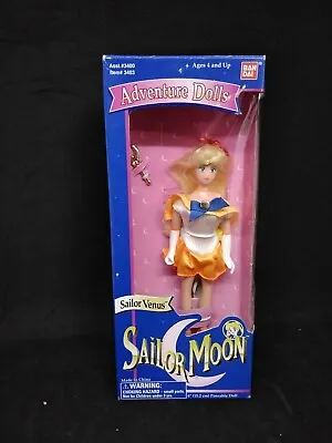 Sailor Moon Sailor Venus Doll Ban Dai Mib  • $47.21