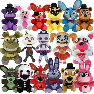 Five Nights At Freddy's FNAF Horror Game Kids Plushie Toys Plush Dolls Gifts • $13.99