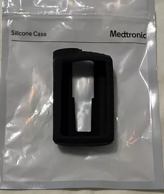 Premium Soft Silicone Case For Medtronic Minimed Insulin Pump 670G Black • $16