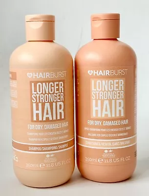 Hairburst Shampoo & Conditioner Set For Dry Damaged Hair (2x350ml) - New • £17