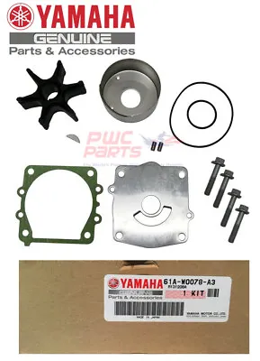 YAMAHA OEM F150/F200/F225 Outboard Water Pump Rebuild Repair Kit 61A-W0078-A4-00 • $68.95