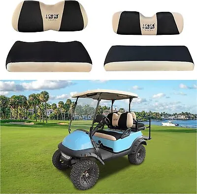 Golf Cart Front Rear Seat Cover Set Fit Yamaha Club Car Precedent 4 Seater L+XS • $59.99