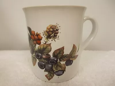 Vtg Marjolein Bastin Blueberries Raspberries Fruit Ceramic Coffee Tea Cup Mug • $8.99