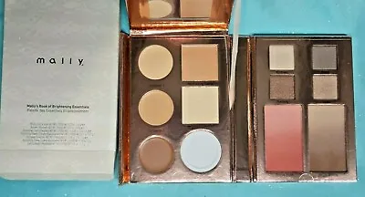 Mally's Book Of Brightening Essentials Makeup Palette Defender Blush Shadow MORE • $17.72