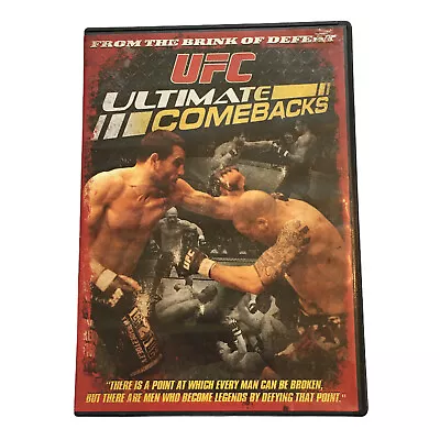 UFC Ultimate Comebacks DVD 2009 • $12.99