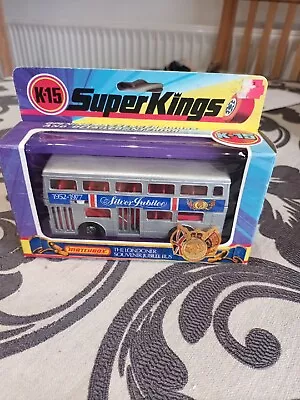 £5.99 • Buy Matchbox SuperKings Silver Jubilee London Bus K15 The Londoner Die Cast 