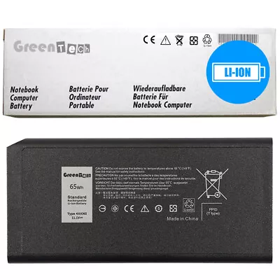 Greentech 4xkn5 Battery For Latitude 5404 5414 7404 7414 65whr Cj2k1 Xrjdf X8vwf • $82