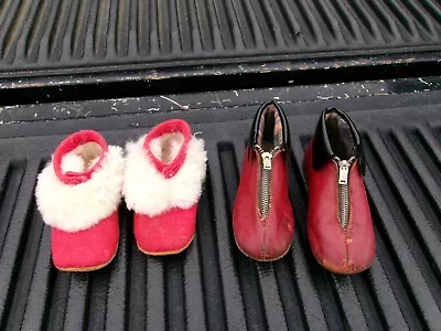 Antique Baby Shoes 2 Pair 1 Is Rational 3 Other Unmarked • $20