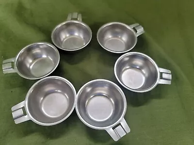 Vintage Stainless Steel Egg Poacher Replacement Cups Lot Of 6 • $14.99