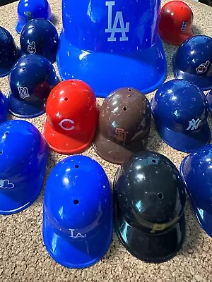 17 Vintage  MLB Mini Baseball Helmets One Large  Gumball Machine  Free Shipping • $16