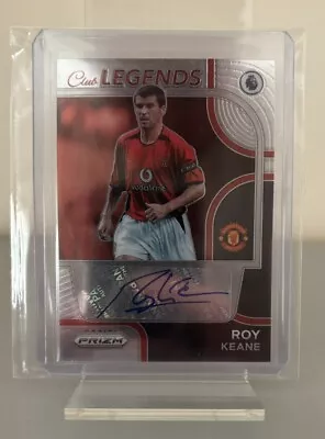 2022-23 Panini Prizm EPL ROY KEANE Auto Autograph Legends Manchester United Card • £44.99